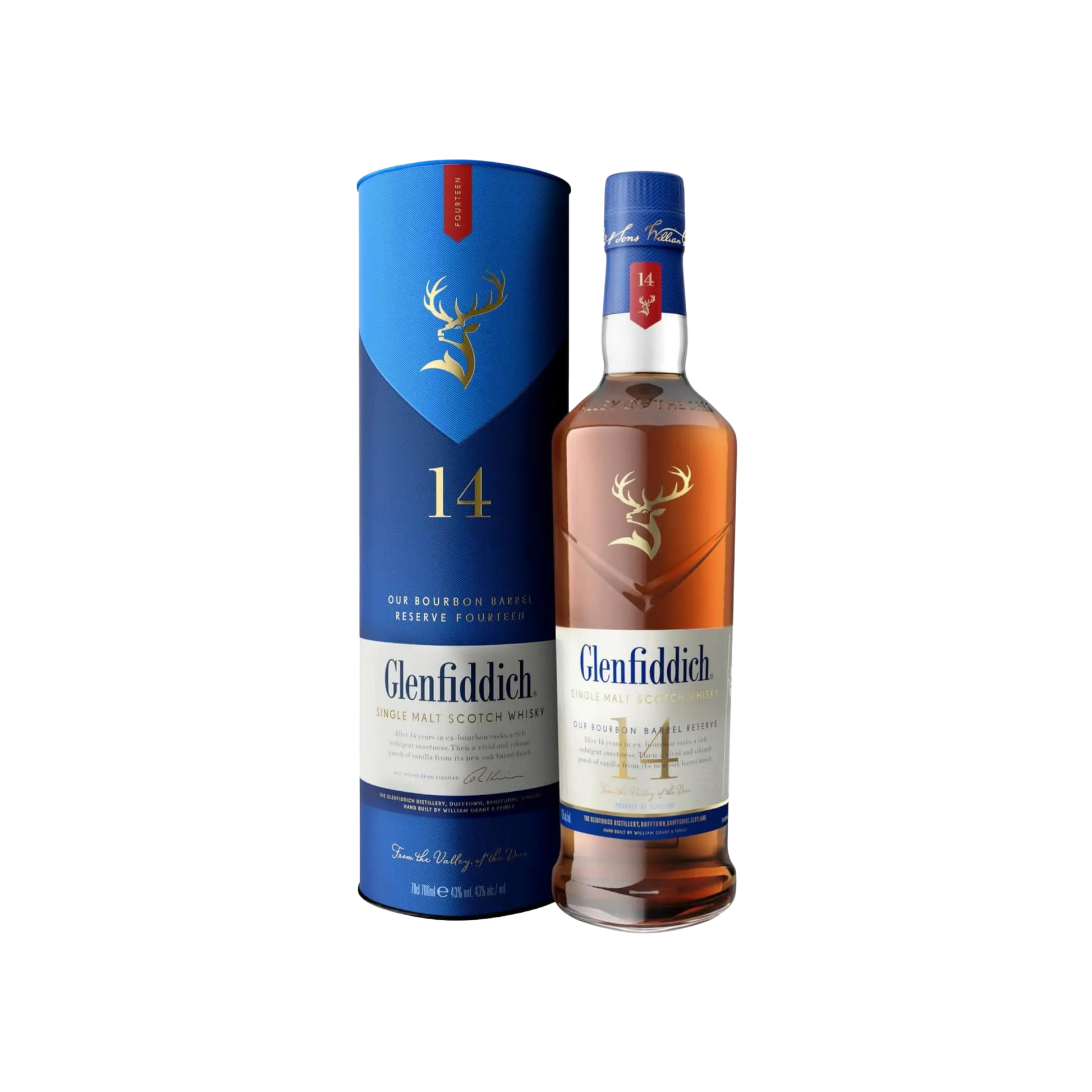 GLENFIDDICH 14 AÑOS 750ML