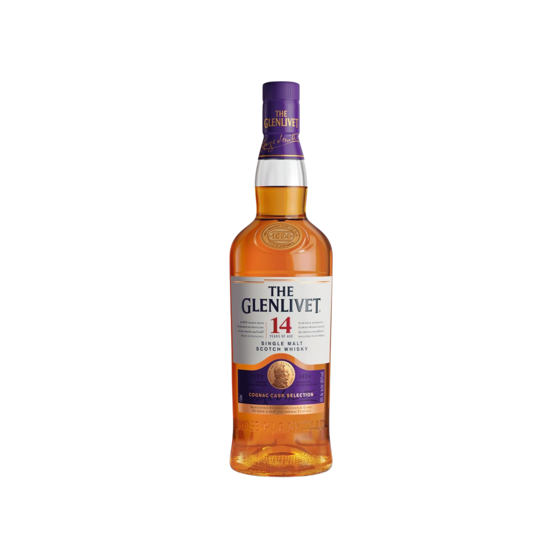 THE GLENLIVET 14 AÑOS 750ML