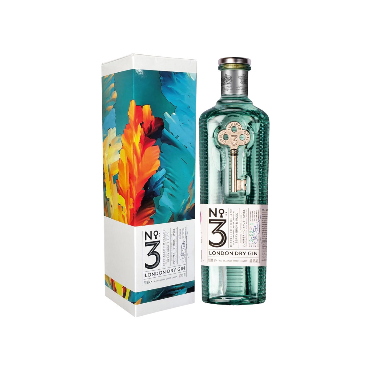 3&3 LONDON DRY 700ML