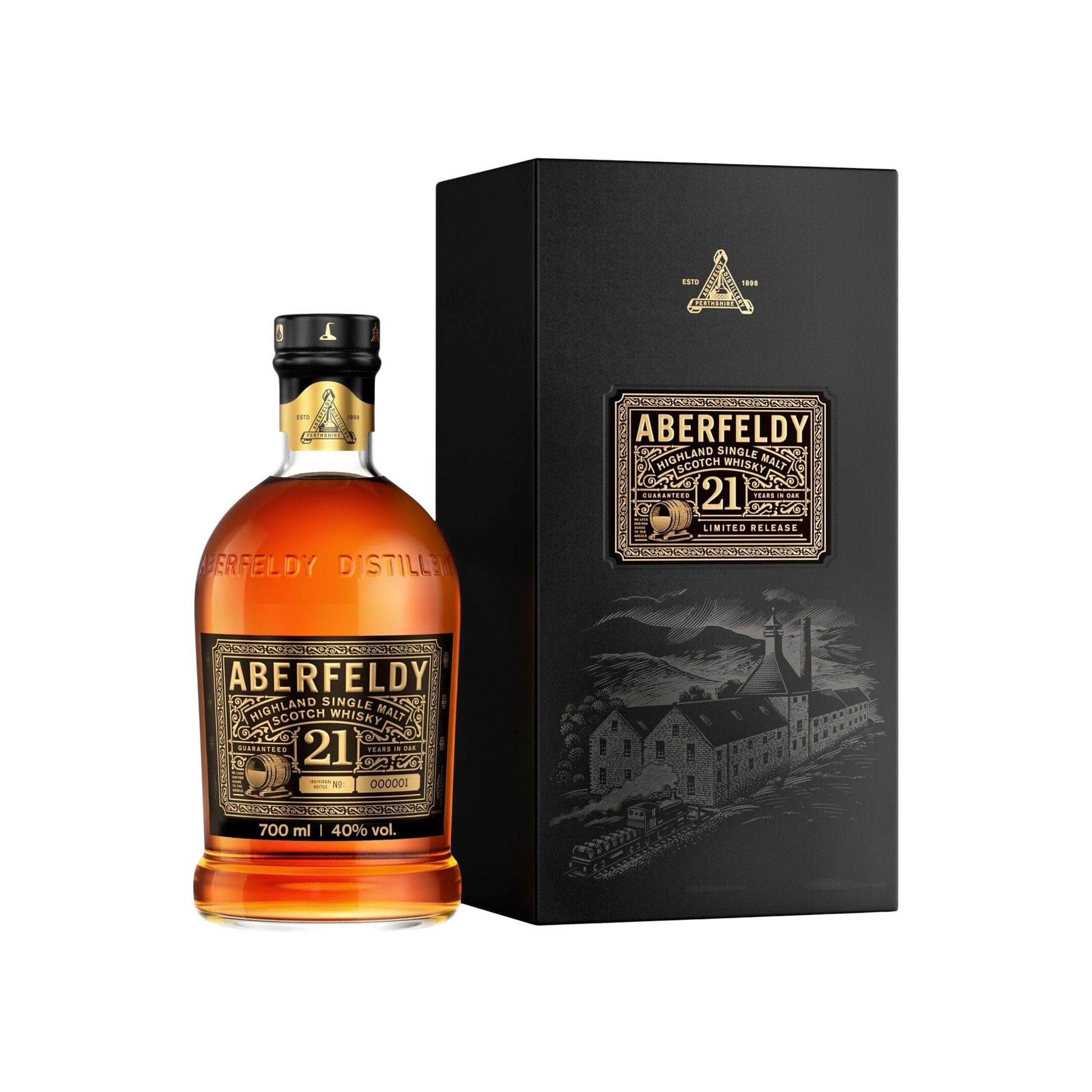 ABERFELDY 21 AÑOS  750ML