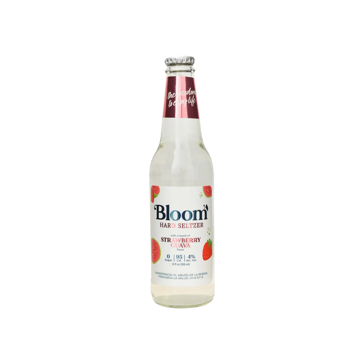 BLOOM STRAWBERRY GUAVA 355ML