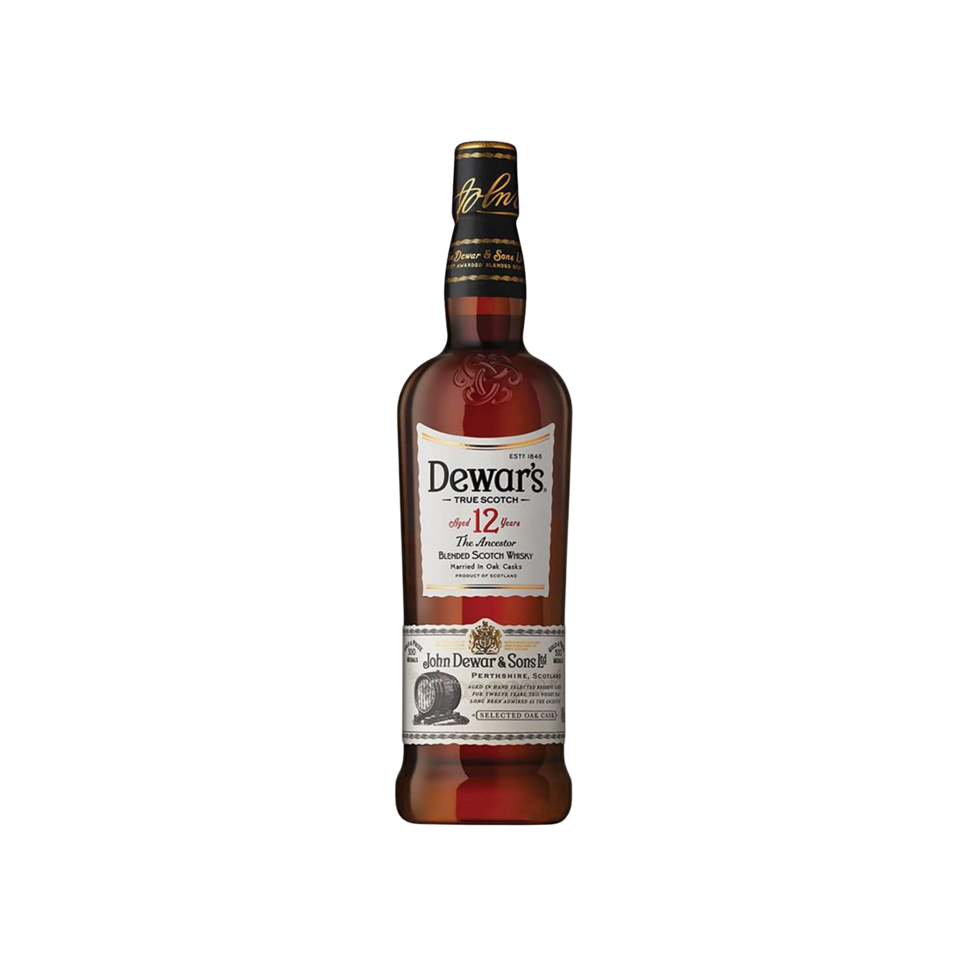 DEWAR'S 12 AÑOS 750ML