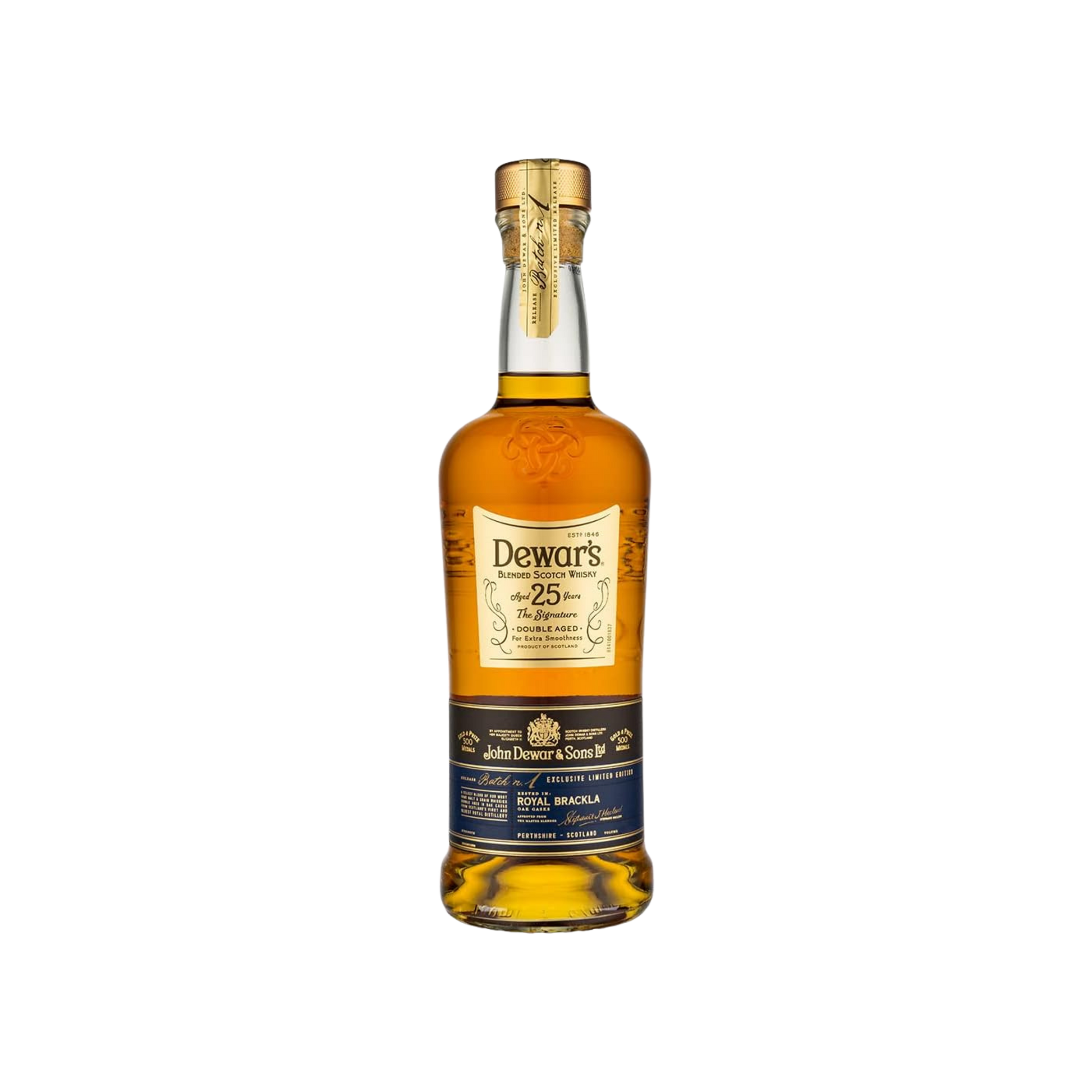 DEWAR'S 25 AÑOS 750ML