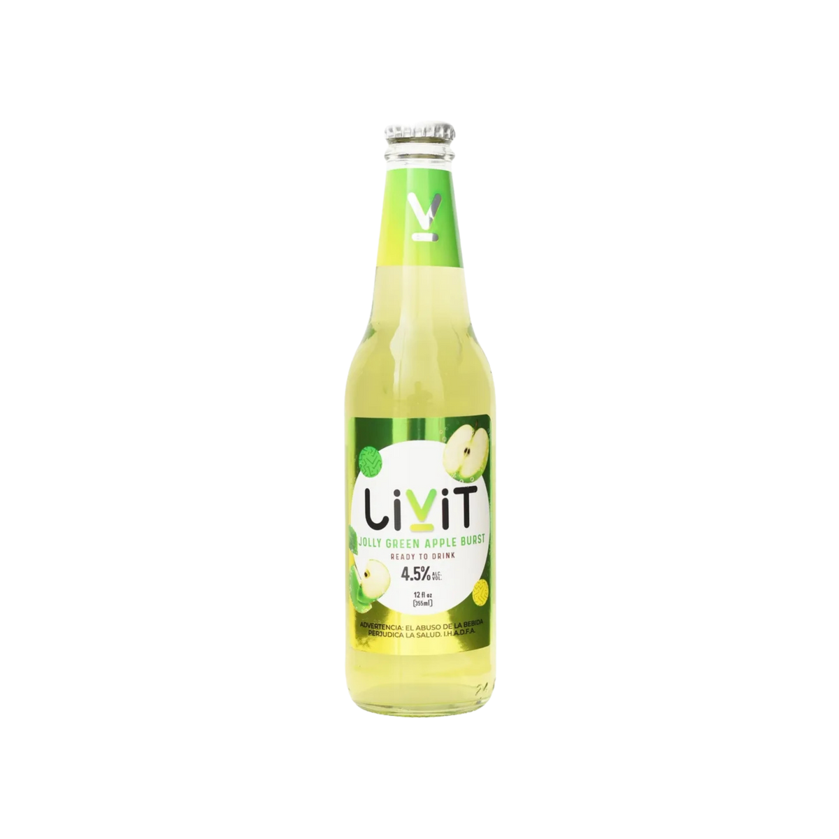 LIVIT GREEN APPLE 355ML