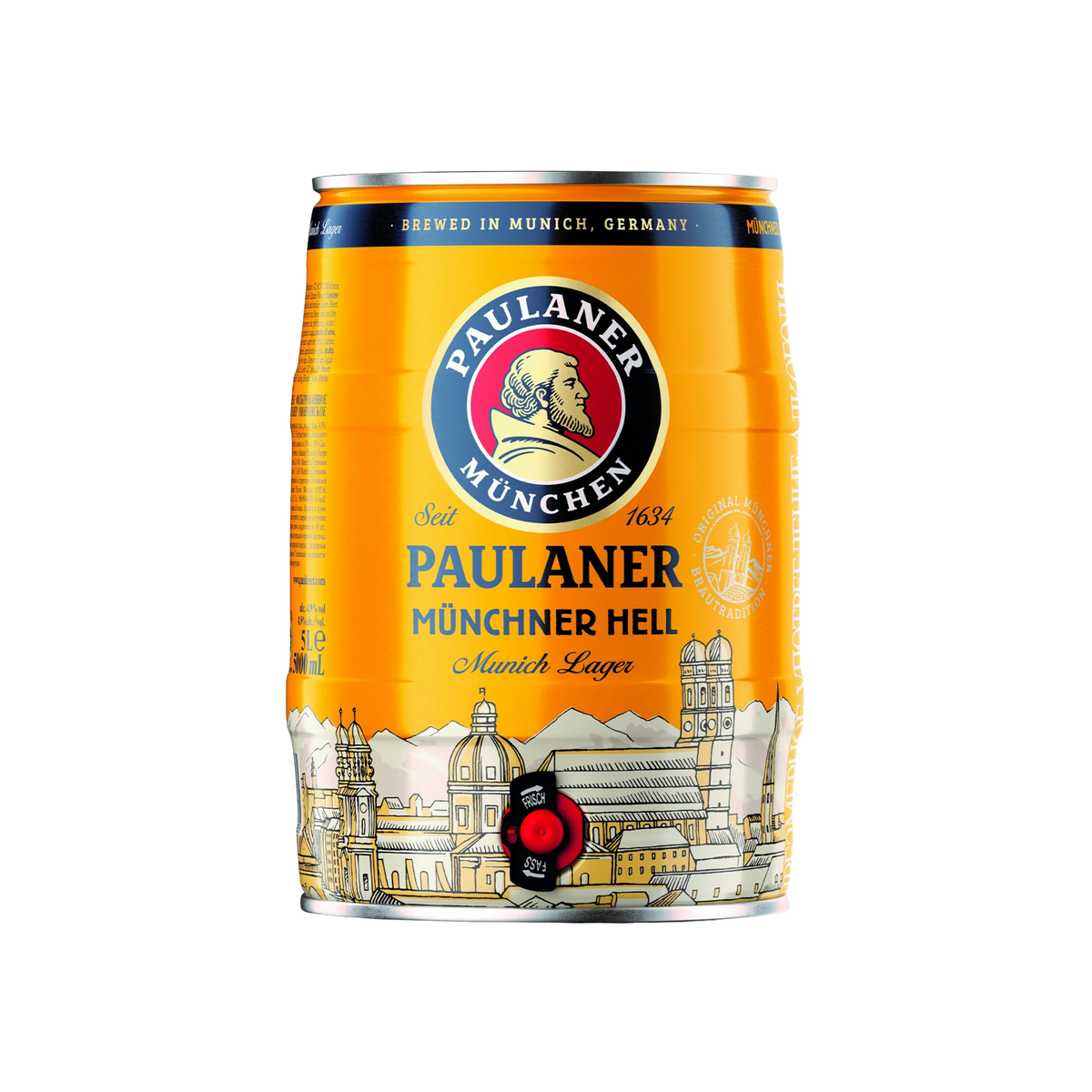 PAULANER HELL 5L BARRIL