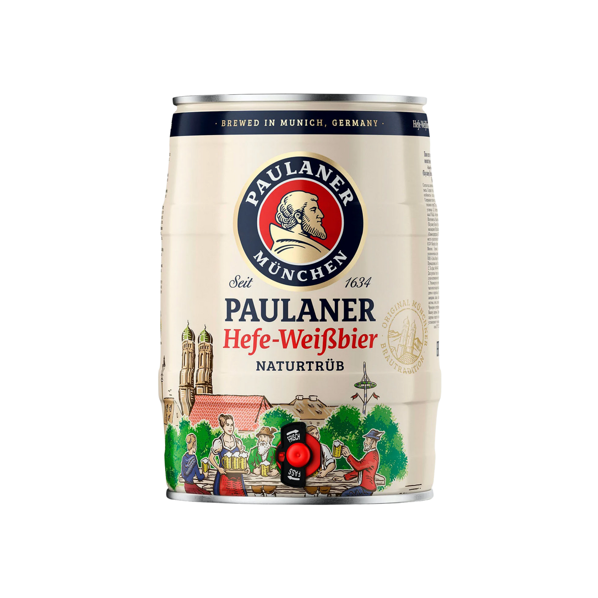 PAULANER WEISSBIER 5L BARRIL