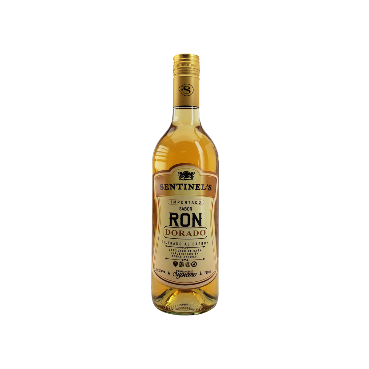 SENTINELS RON DORADO 750ML