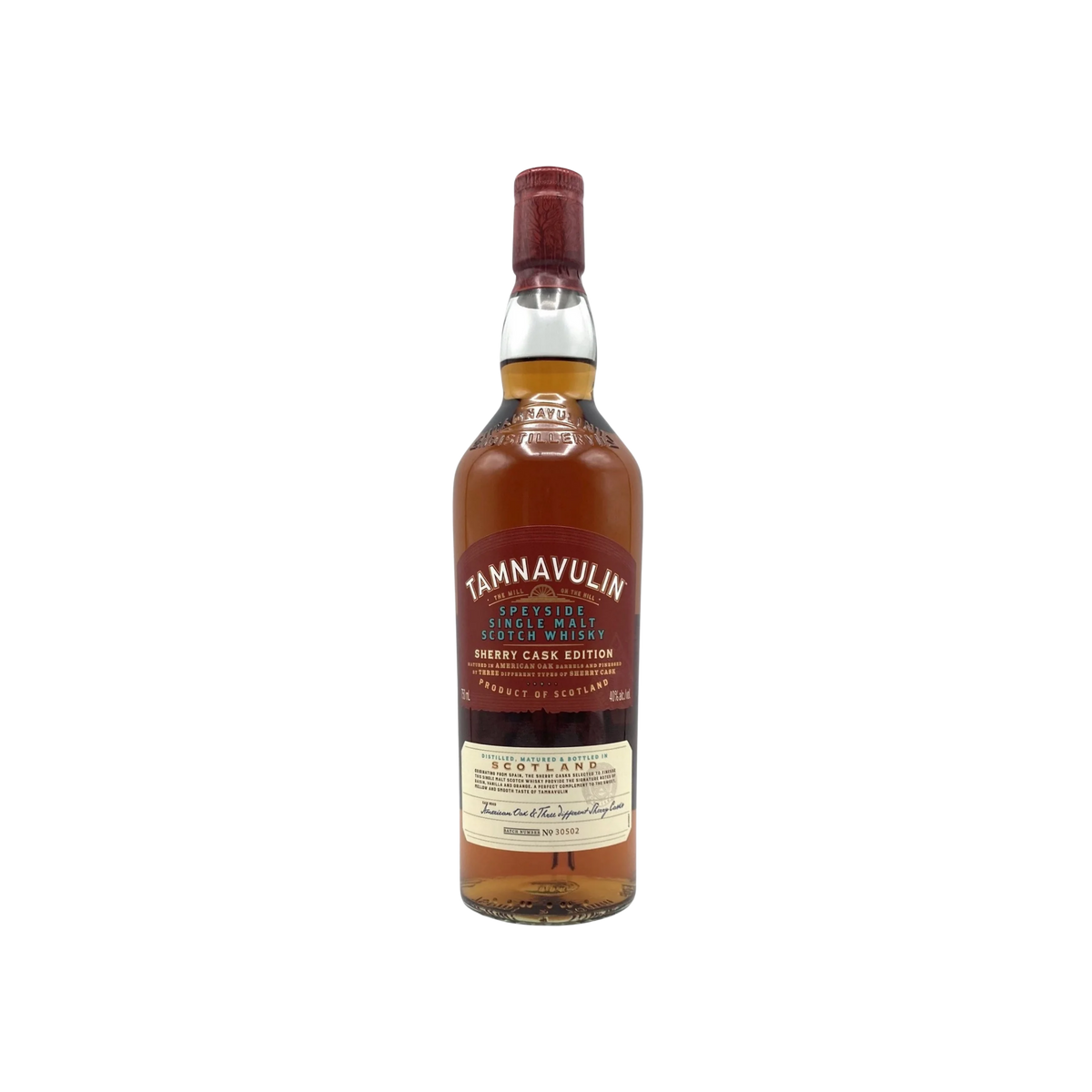 TAMNAVULIN SHERRY CASK 750ML