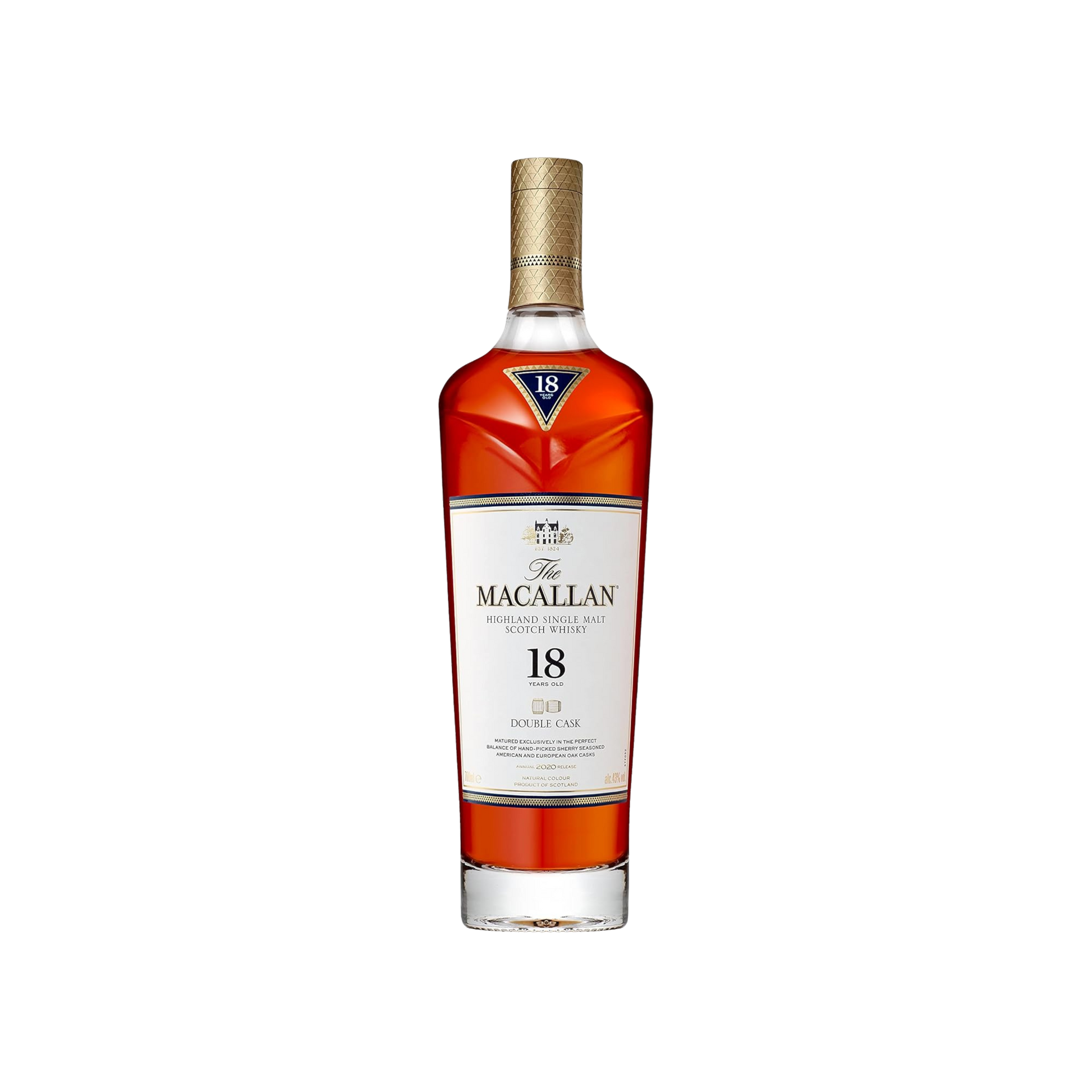 THE MACALLAN 18 AÑOS DOUBLE CASK 700ML