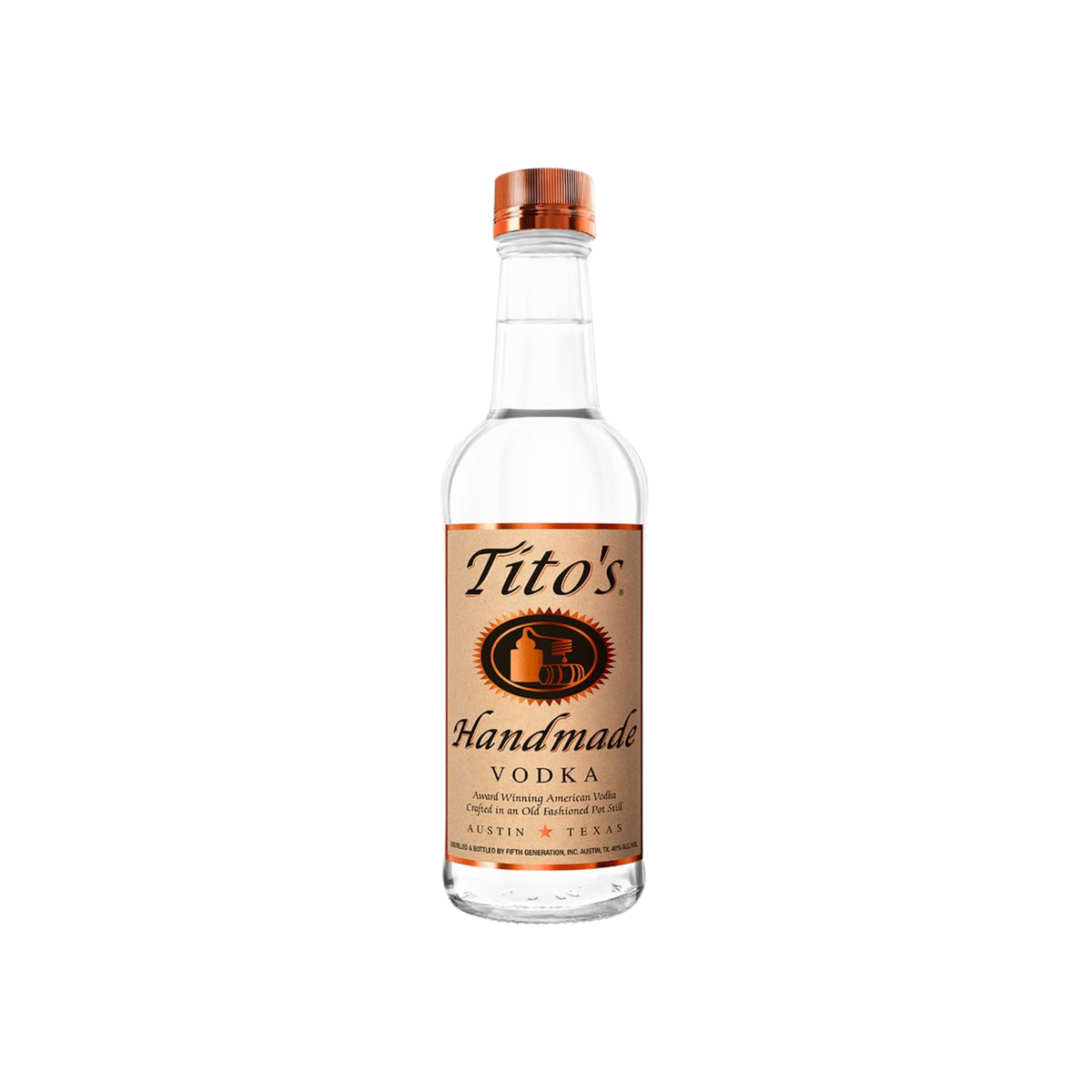 TITOS VODKA 375ML