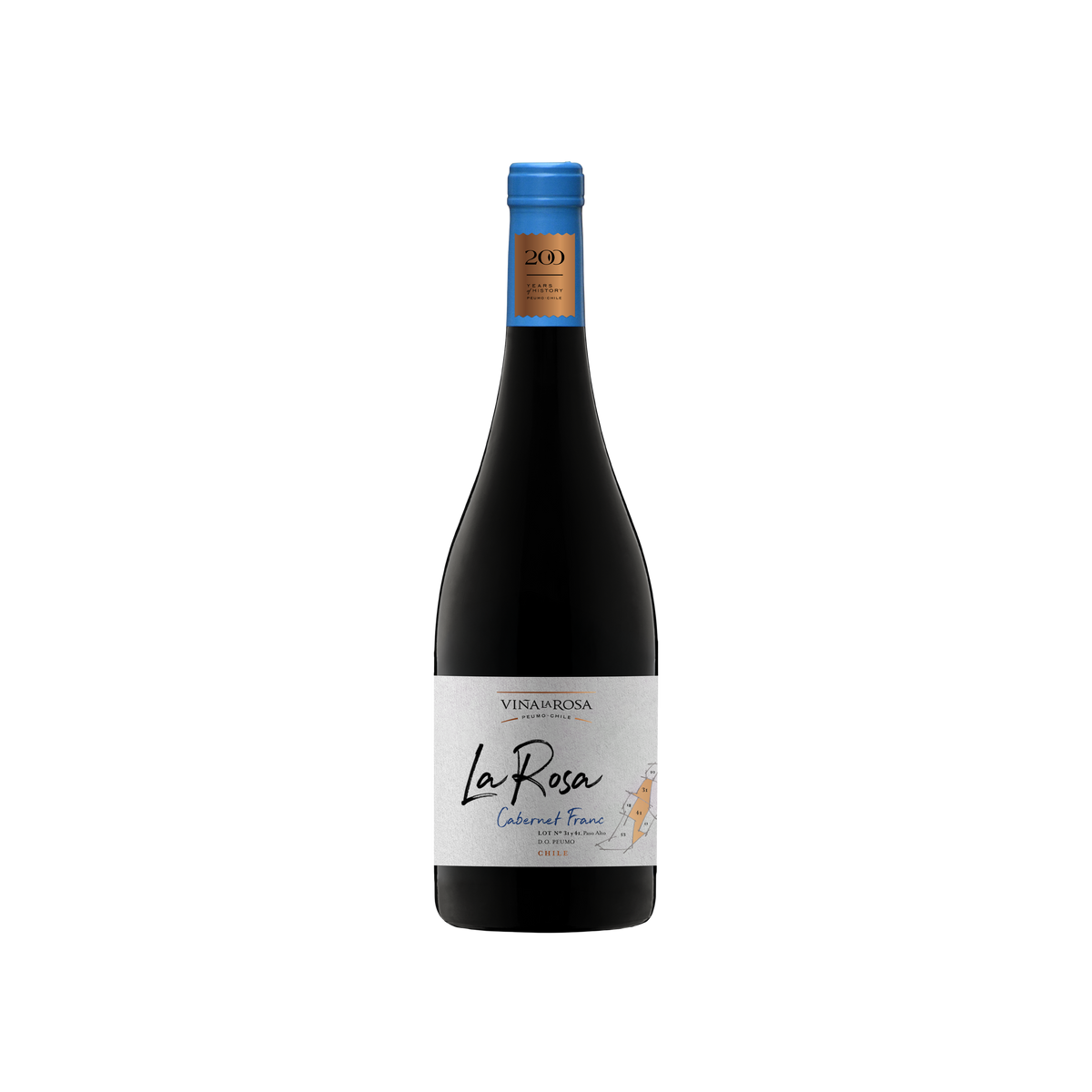 VIÑA LA ROSA CABERNET FRANC 750ML