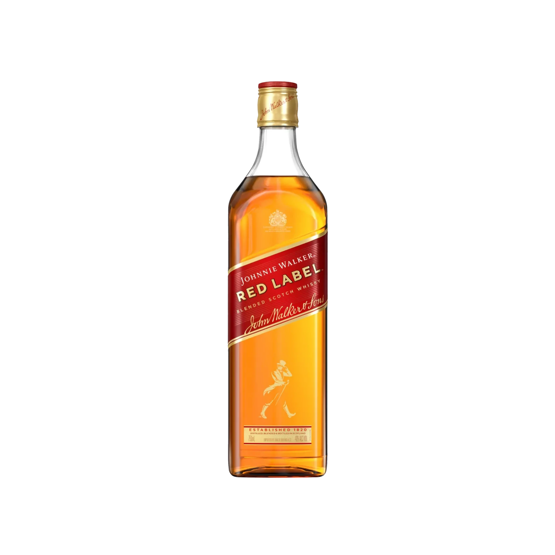 JOHNNIE WALKER RED LABEL 750ML